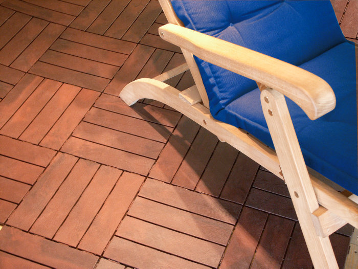 Golvplatta Woodlook Mahogny 11-pack Hestra
